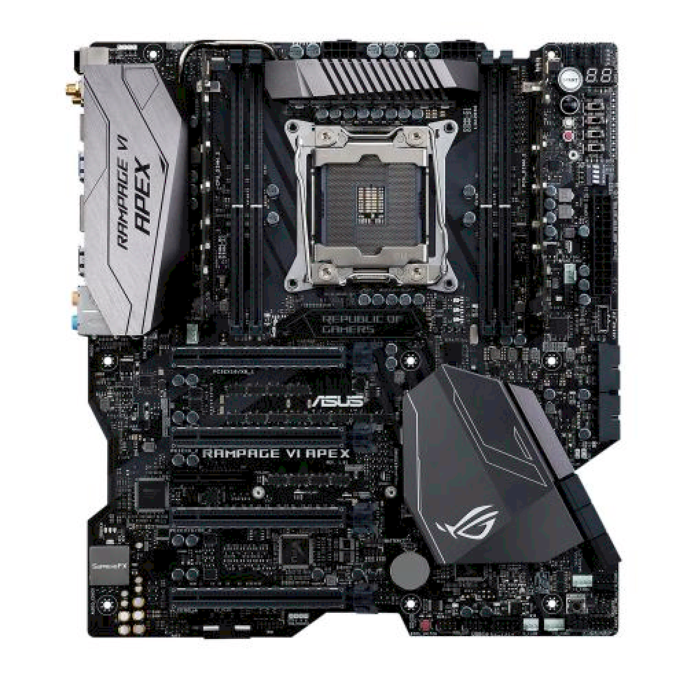 ASUS Motherboard Socket LGA 2066 ROG RAMPAGE VI APEX X299